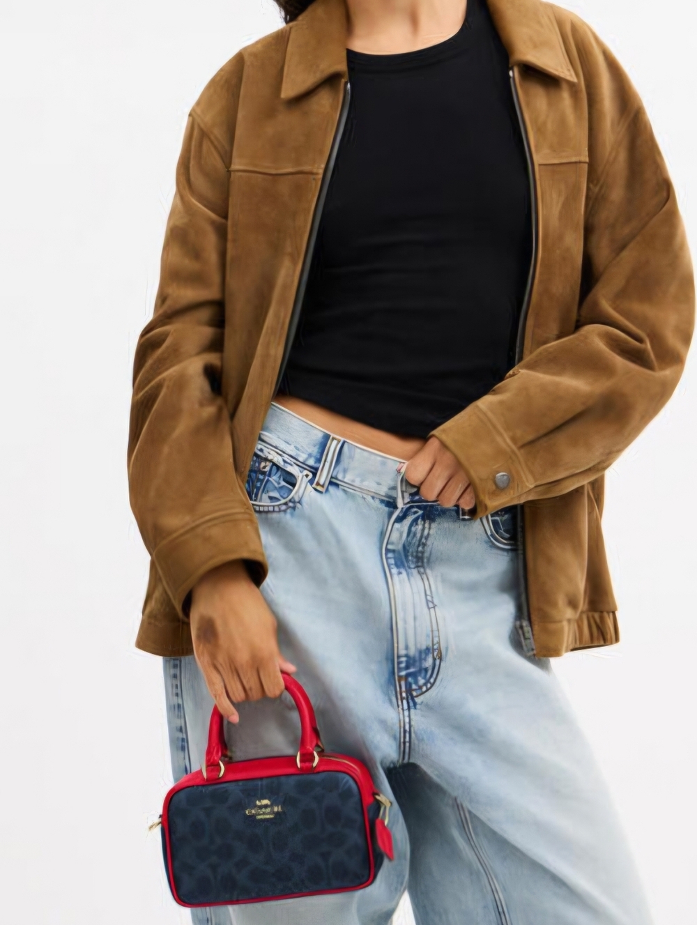 Nwt Coach Satchel Crossbody Bag In Signature Canvas BRAND NEW